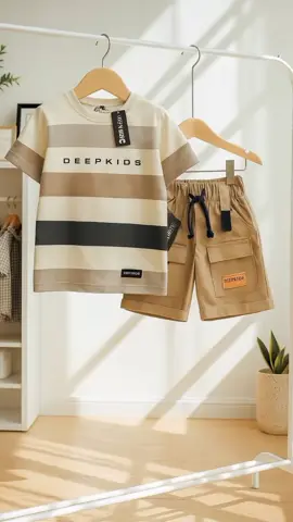 DEEPKIDS SETELAN ANAK LAKI-LAKI DISTRO BAHAN COTTON 24S & CHINOS #setelananak #bajuanak #baju #terbaru #foryoupage 