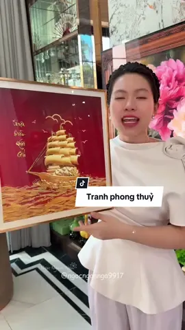 Trả lời @Dũng Hoàng dạ có cả khung như video nha bác ơi #tranhphongthuy#tranhtrangguong#quatangsp#ngocngannga#nnntranhphongthuy