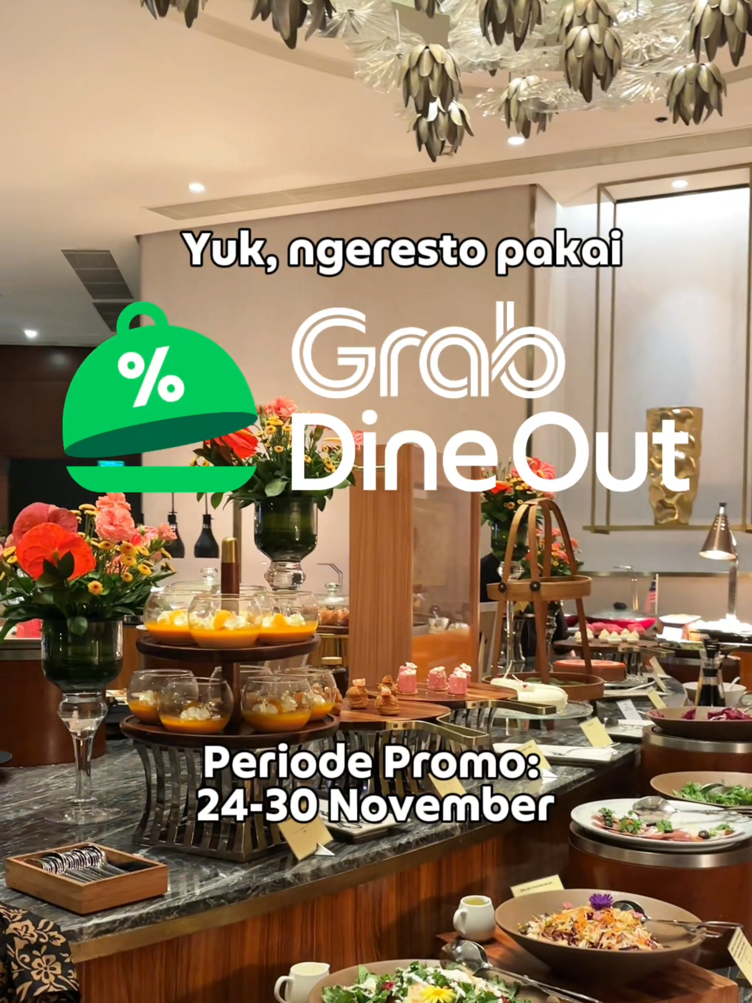 Please normalisasi hal ini! Karena ini Deals yang terlalu keren buat lo lewatin~ Gass, ngeresto pake Grab Dine Out!