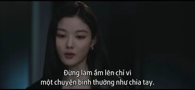 chị ác nhưng mà chị nói đúng, đừng có than vãn trước một cuộc chia tay mà ai cũng phải trải qua 🙂‍↕️ #dearx #kimyoojung 