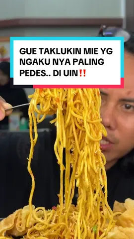 GUE TAKLUKIN MIE YG KATANYA PALING PEDES.. GA ADA YG BERANI LV5.. HAHA Hahaha cemen banget lorang ga ada yg berani level 5! Kek guaa donggg.. ga kuat😭🤣 wkwkwkw ternyata emang pedes aligg! Jan coba coba level 5 kalo lambung lorang ga siap.. Gimanaa.. Gassiin gaa..🛵💨 🎯MIE NJERIT - SUKARAME🎯 @FranchiseMie @Mie Njerit  (Di jl. endro suratmin, ke arah golf, sukarame, bandar lampung) #husennbj #mienjerit #miepedes 