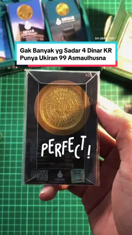 Varian dinar Khoirur Rooziqiin yang gak banyak orang tahu tapi baguss bgt desainnya: 4 Dinar KR 🥺 #emas #logammulia #dinarkhoirurrooziqiin #antam #emasdinar 