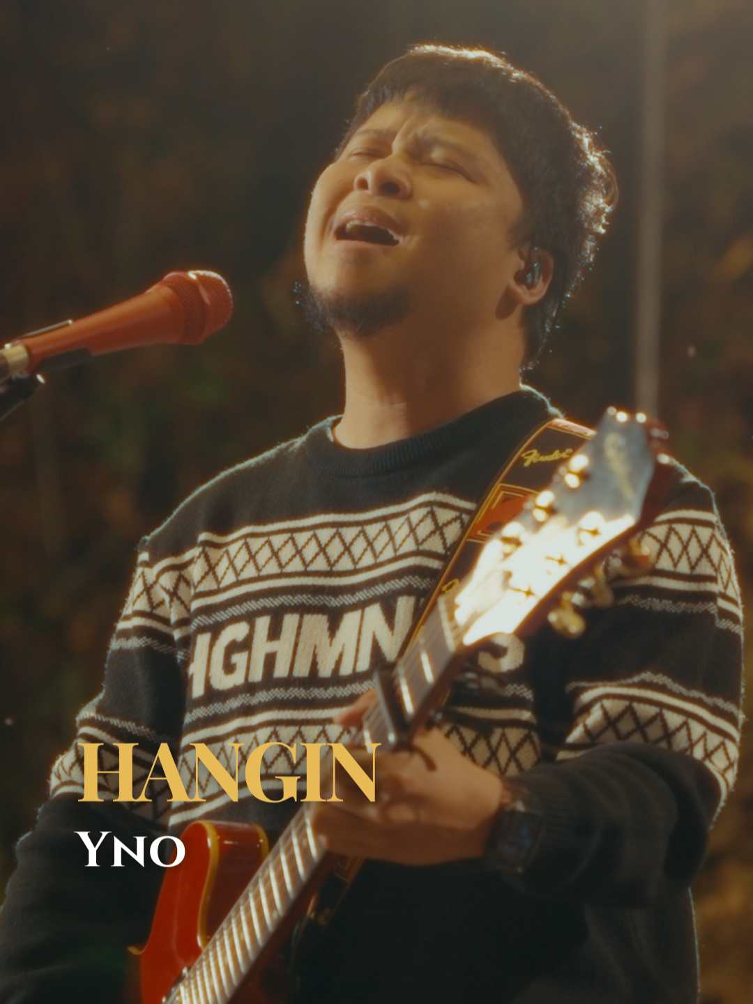 Hangin by Yno premieres TONIGHT at 7PM on Nine Degrees North’s YouTube Channel #CozyCove #OPM #Baguio #Yno #Hangin