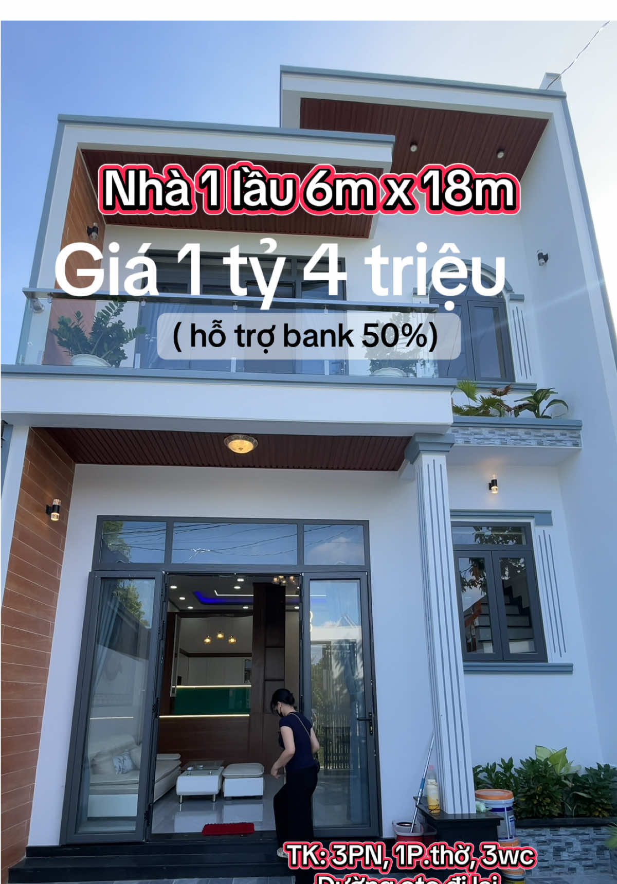 Nhà hoàn thiện 6m x 18m. Sổ riêng hoàn công đầy đủ. Anh/chị vào tham khảo nè #nhahocmon #nhamyhanhnam #nhasaigon #nhabinhchanh #nhagiare 