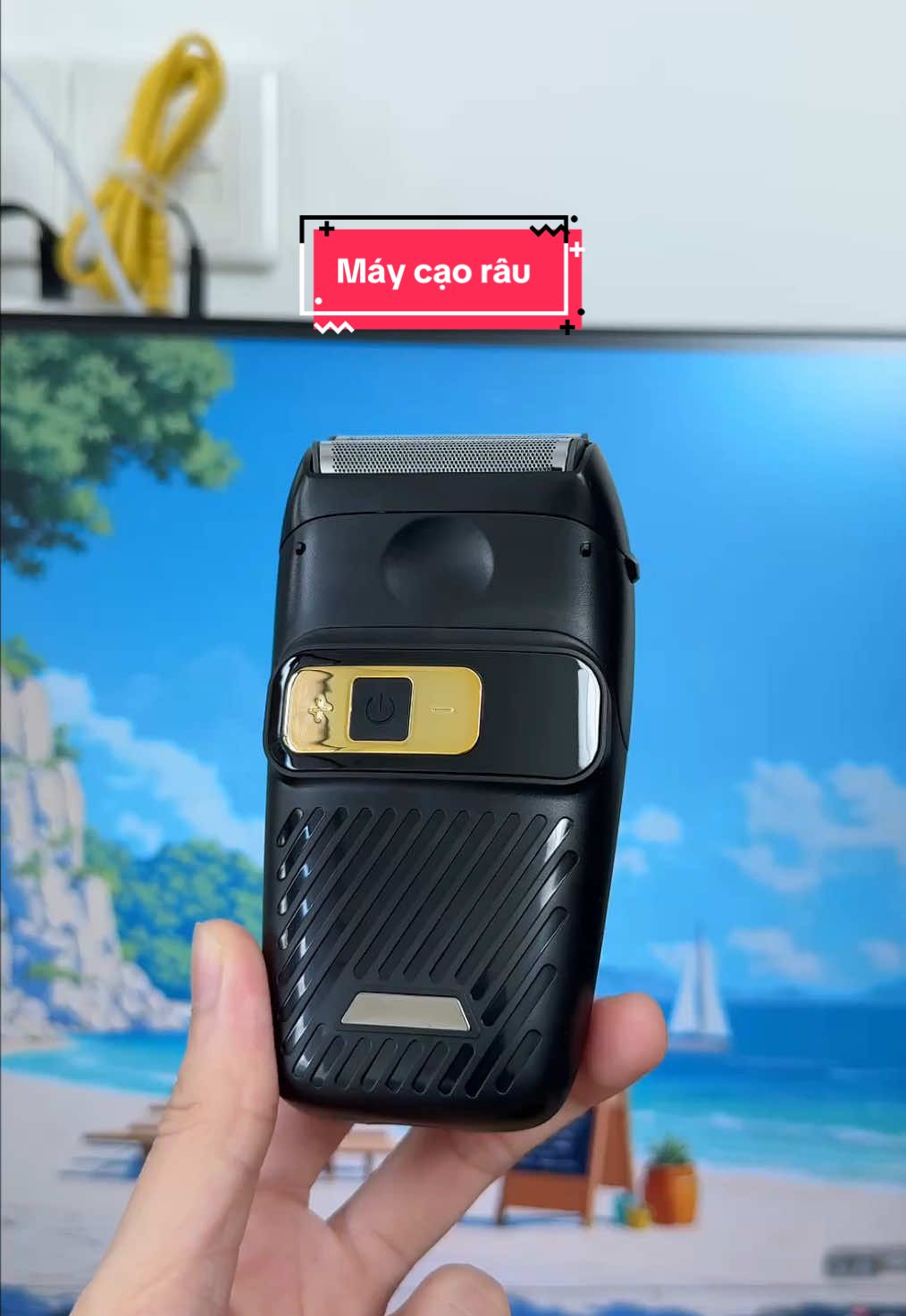 Máy cạo râu cao cấp Dominic, cạo râu mượt mà kho sợ đau rát, bảo hành 6 thánh | Máy cạo râu DOMINIC #maycaorau #maycaoraumini #maycaoraudanang #review #hangoriviuu 