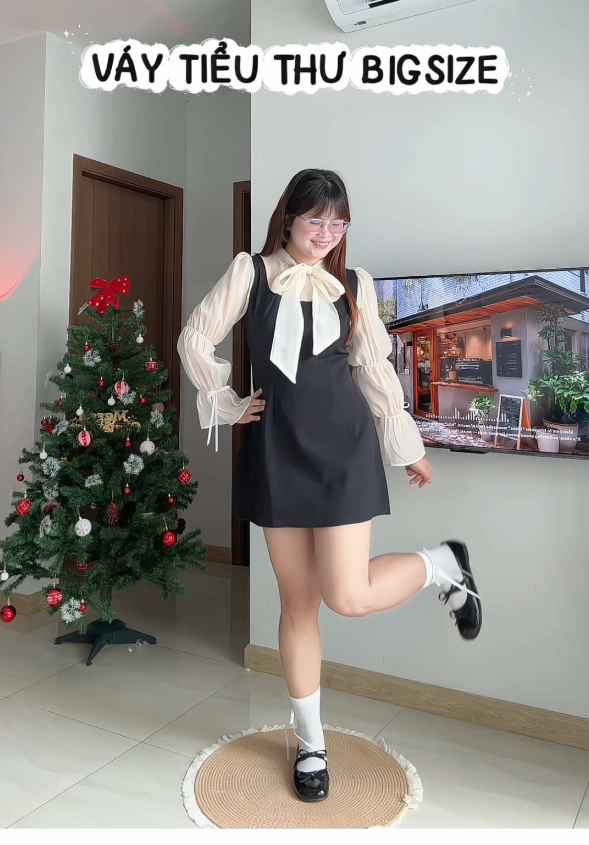 Ê là xinh lắm ó #xuhuong #reviewbigsize #outfit #hanachubby 
