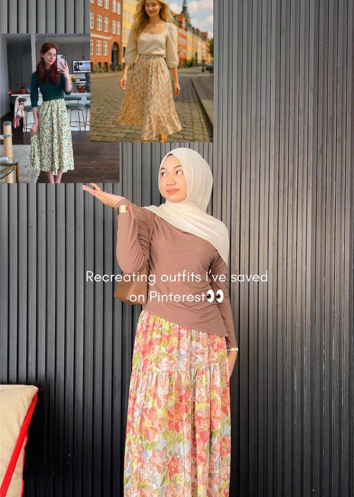 Pinterest girl but make it IRL Today’s fit: the new Floral Skirt from @hl.outfit 🌷 Cute, flowy, and literally goes with every top 🙈💗 Which top should I pair next? Comment pls!👇 Shop the look at @hl.outfit ✨ #fyp#fitcheck #pinterestoutfit #genzstyle #ootdideas