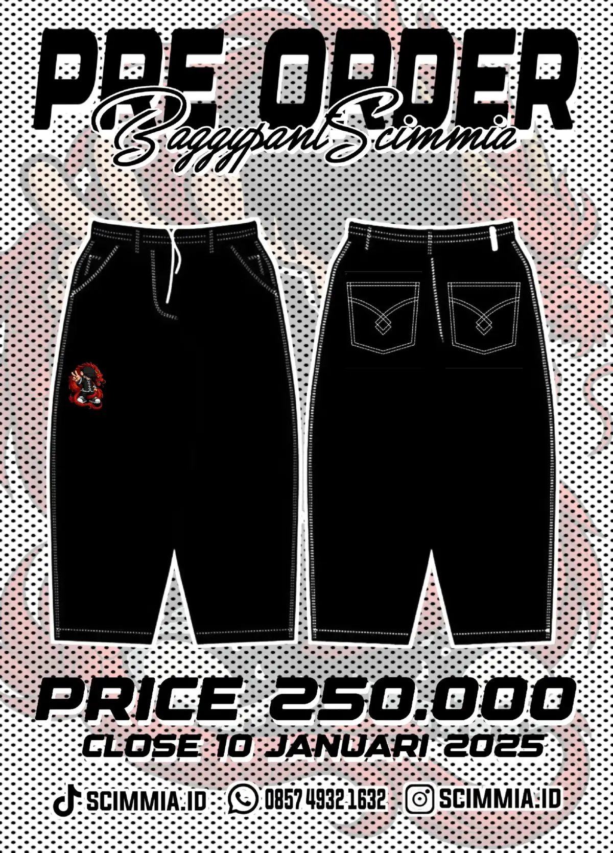 atribut t-shirt Hoodie udah bnyak kita buat versi baggy nya✌️@alfay.merch  #ikspikerasakti_indonesia #kerasakti 