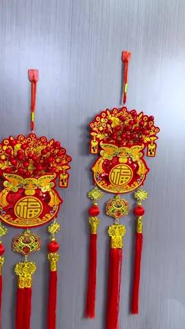 Liễn nhung túi tiền may mắn trang trí Tết #tet2026 #decortet #trangtritet #phukientet #xuhuongtiktok 