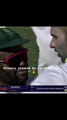 History made buvSouth Africa 🇿🇦 beat india in home by 408 runs 😳😳🔥#southafrica #india #series #champion #viral 
