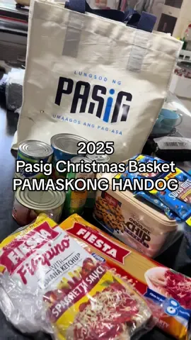 What if gumawa na ako ng fruit salad at spaghetti? Pamaskong Handog 2025, Pasig. Thank you Mayor! 🫶🏻 #pasigcity #vicosotto #pamaskonghandog #christmasbasket #trending 
