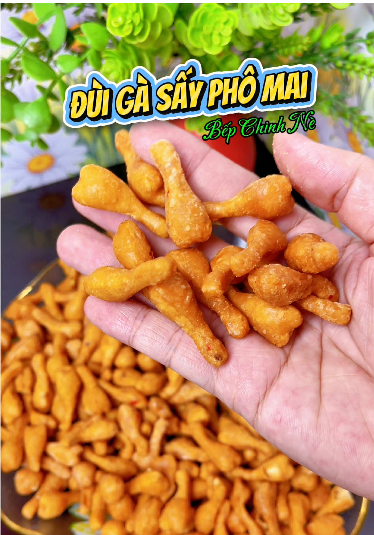 Đùi gà sấy phô mai siêu ngon #duiga #quayduiga #bimbim #snack #duigaphomai 