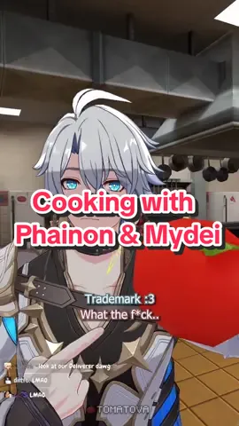 this took way too long to edit so enjoy 🍳 #HonkaiStarRail #hoyoverse #phainon #cooking #tomatova 