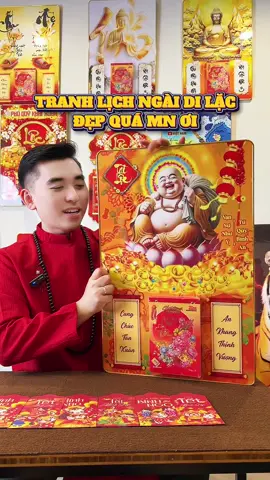 Tranh lịch năm nay đẹp đỉnh quá mn ơi #ongbongonghe #lichtet #maihuyenanh #lichtetmaihuyenanh #lich2026 