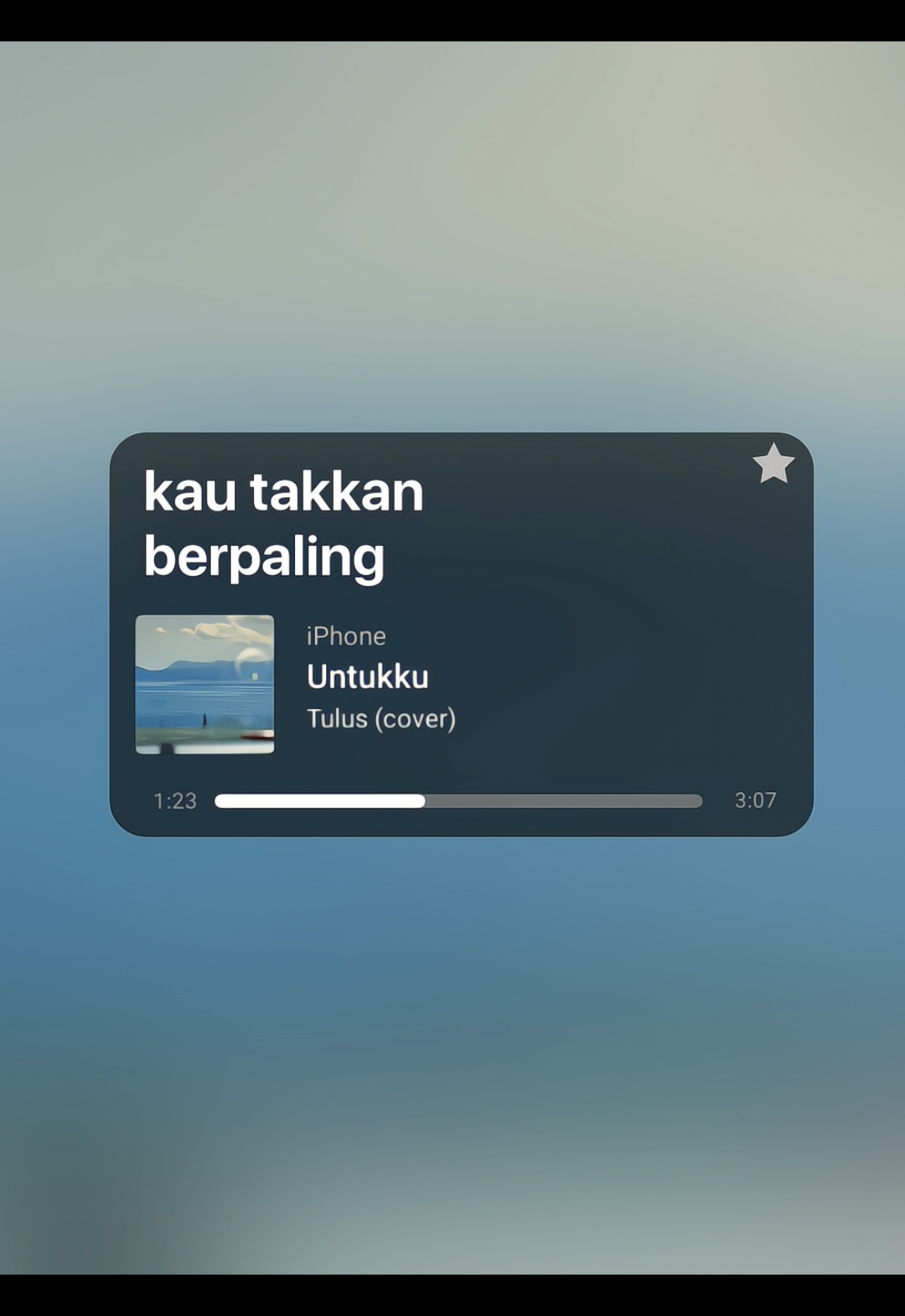 #song #lyrics #untukku #tulus #foryou 