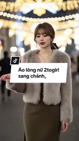 Áo lông nữ 2togirl sang chảnh,#thoitrangnu 