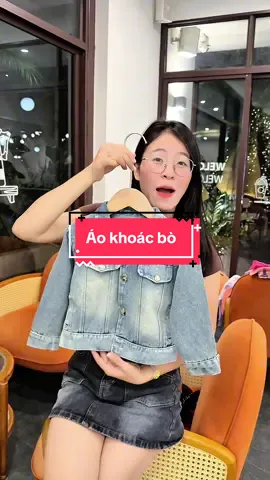 Áo khoác bò #linhthapcam 