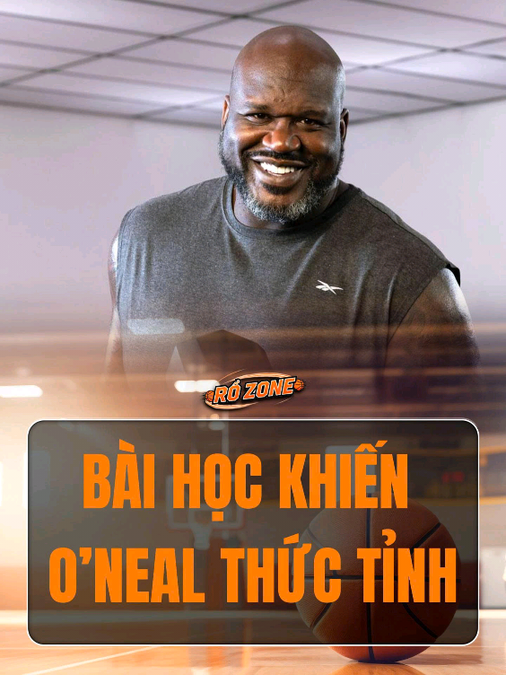 O’Neal tưởng mình chịu áp lực… cho đến khi thấy những người chẳng có gì. Bài học đổi đời chỉ đến trong một câu nói. #BongRo #basketball #shaq 