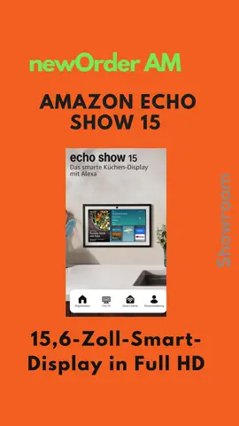DEINE KÜCHEN-ZENTRALE: FERNSEHEN, KALENDER, REZEPTE – ALLES AN EINEM ORT! 🖼️ Das ist das Smart Home der neuesten Generation! Der Echo Show 15 ist mehr als nur ein Display – er ist die digitale Kommandozentrale deiner Familie. 👨‍👩‍👧‍👦 15,6 Zoll Full HD, integriertes Fire TV für Rezepte oder News beim Kochen und Alexa für alle Fragen. Alle wichtigen Termine auf einen Blick! JETZT ZUM BLACK FRIDAY PREIS SCHLAGEN! ➡️Organisiere dein Familienleben! Den Deal zum Echo Show 15 gibt es im Linktr.ee in der Bio. 🏠 #EchoShow15 #SmartHome #Alexa #FamilyHub #BlackFriday #Küchenideen #FireTV