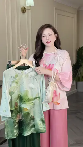 Bộ lam có nơ dễ thương #champhanreview #dolam 