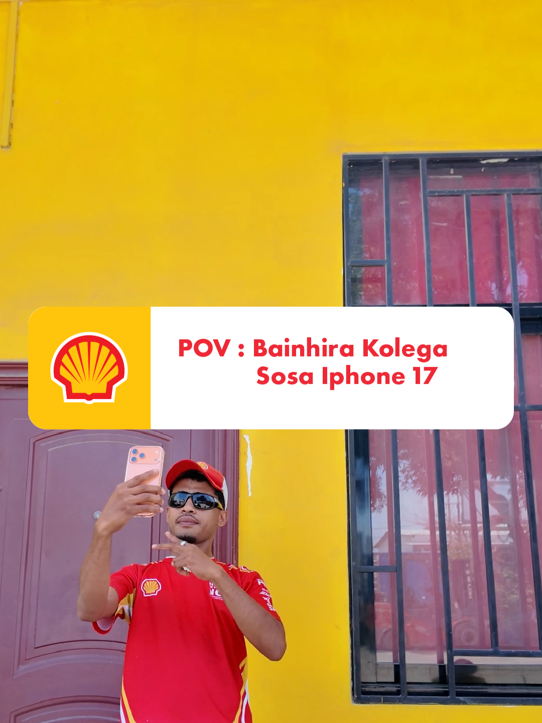POV : Bainhira Kolega Sosa Iphone 17. #shelltimorleste #shelladvance #shellhelix #motorsaidadeituzaolishell
