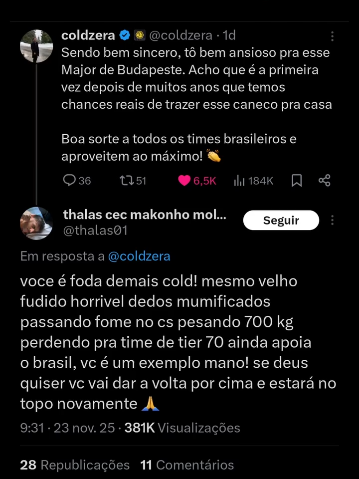 Que isso .. O cara esculachou o Coldzera mané 🤣😂 Mas foi GoodGuy no final, então ta tudo certo 😎🤣 #cs2 #cs2clips #cs2moments #cs2funny #cs2memes #coldzera #furia #cs2major
