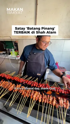 Antara port makan satay yang best di Seksyen 7, Shah Alam. Dari satay hingga kuah semua cukup rasa👍🏻 📍Paklong Satay,  23, Jalan Kristal L7/L, Seksyen 7,  40000 Shah Alam, Selangor 🕒 Open Everyday (11AM - 10:30PM) #MYFoodie #MakanLokal 