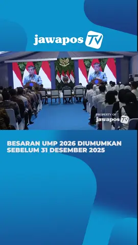 Kementerian Ketenagakerjaan memastikan pengumuman besaran Upah Minimum Provinsi atau UMP sebelum 31 Desember 2025 mendatang. Saat ini kementerian masih menyusun peraturan pemerintah yang memuat formula penghitungan besaran UMP. Menteri ketenagakerjaan Yassierli menyebut penetapan besaran UMP akan berbeda dengan tahun lalu yang ditetapkan serentak 6,5 persen. #UMP2026 #ump2026adil #kemenaker #UMPNaik
