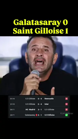 Galatasaray evinde kendi sahasında dolu tribünler önünde zayıf rakibi Saint Gilloise ye 1-0 mağlup oldu. Şampiyonlar ligi gurup aşaması beşinci maçında büyük avantajı elinden kaçırdı. İlk sekize girme ihtimali çok yüksek olacaktı eğer kazansaydı. Ülke puanı da alamadık.  #galatasaray  #futbol #şampiyonlarligi #okanburuk  #keşfetbeniöneçıkar 