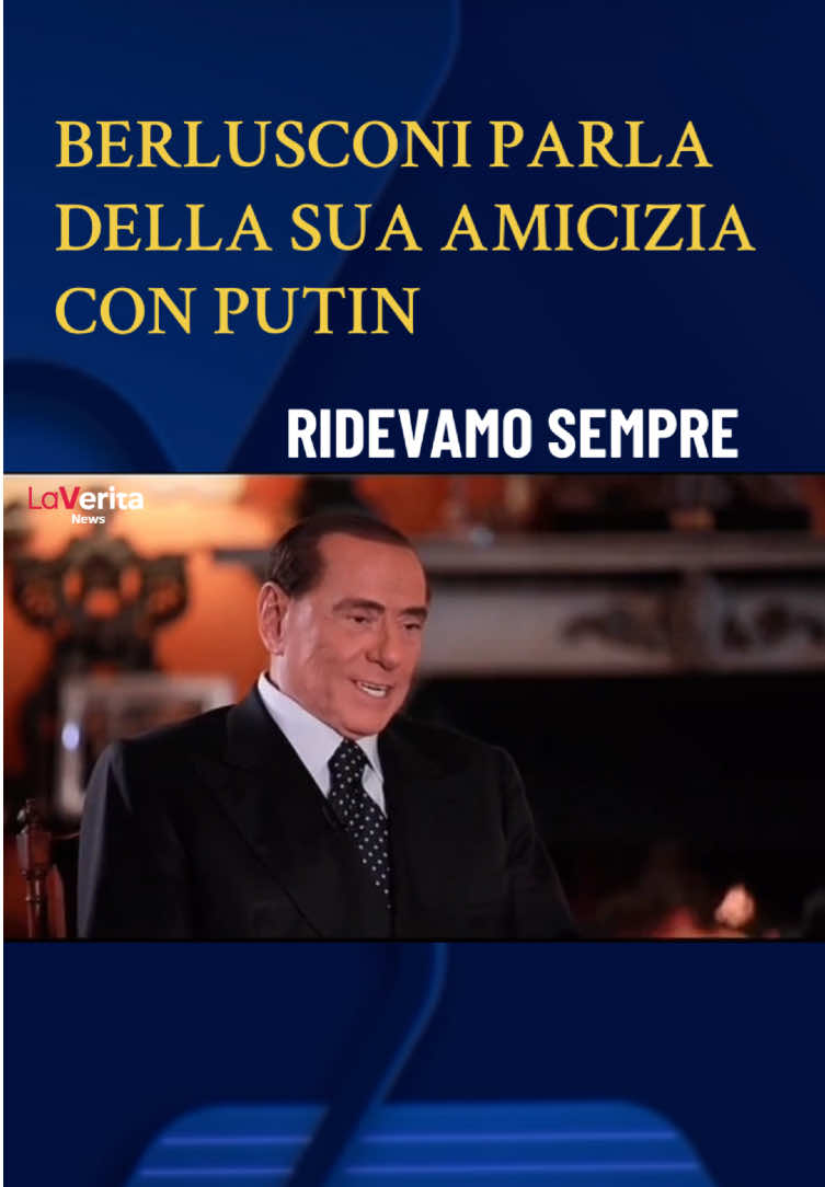 In un programma televisivo russo sulla vita di vladimir Putin , Berlusconi come uno dei principali amici vicini di Putin parla della loro amicizia 