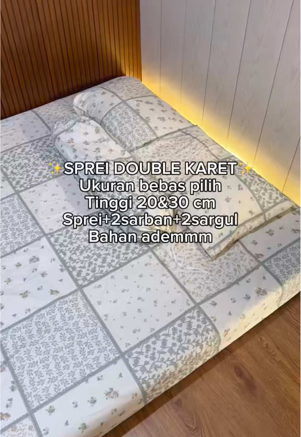 #sprei #spreiantigeser #spreidoublekaret #spreimurah #spreicantik 
