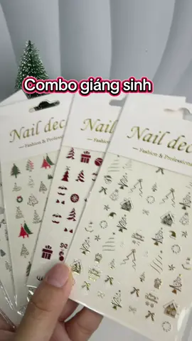 Combo giáng sinh ạ #nails #nailxuhuong 