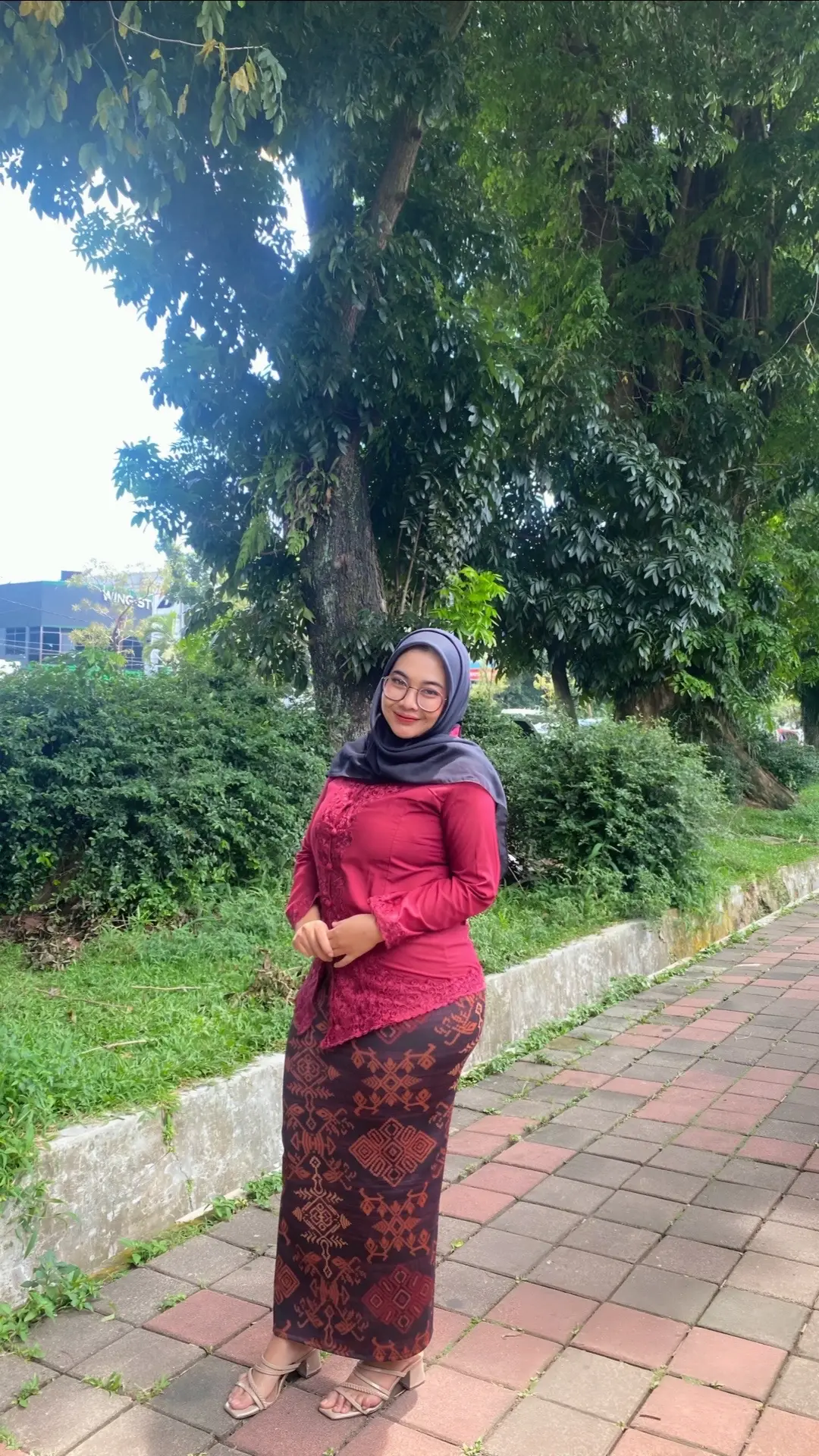 akhirnya kebaya ini muat🙈