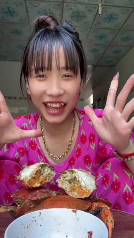 Mọi người có thích ăn cua gạch hong nè🤤 #momukbang  #balporobbae #proudlythirdbest 