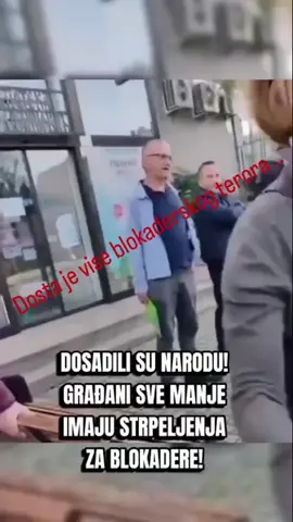 Dosta je vise blokaderskog terora #blokaderi #viral #beograd #blokade #srbija 