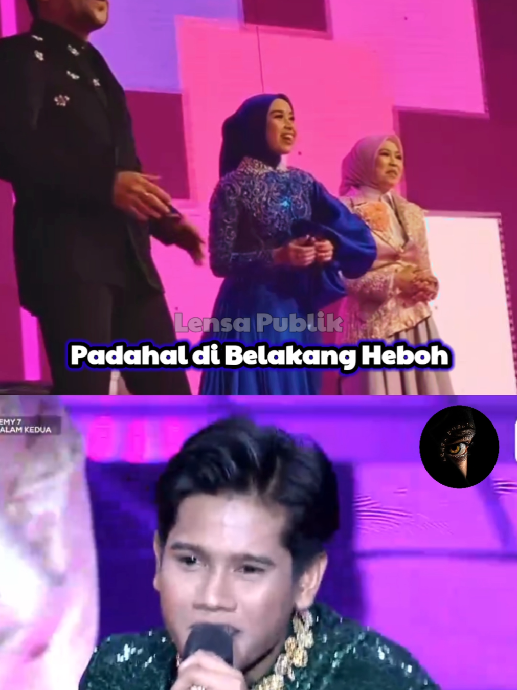 Ekspresi Mila saat melihat Valen tampil lagu Aku Bukan Bang Toyib, ternyata mereka berdua sama sama heboh kalau salah satunya tampil di belakang pasti heboh  #valenda7 #milada7 #milovers #sahabatvalen #milen 