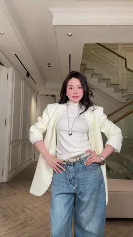 Em quần jeans cá tính nè mấy bà #review #viral #xuhuong #xhtiktok 