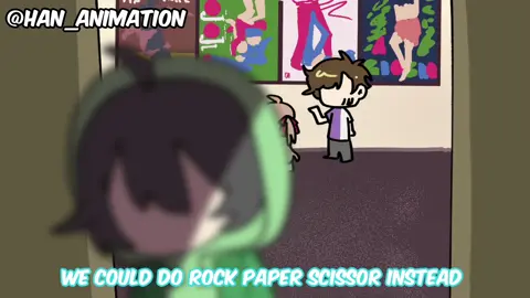 NeuroSama Animation rock paper scissor by Han_Animation #NeuroSama #NeuroSamaAnimation