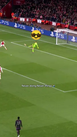 @Manuel Neuer vs. Arsenal 😮‍💨 #MiaSanMia #fcbayern #FCB #ManuelNeuer #championsleague 