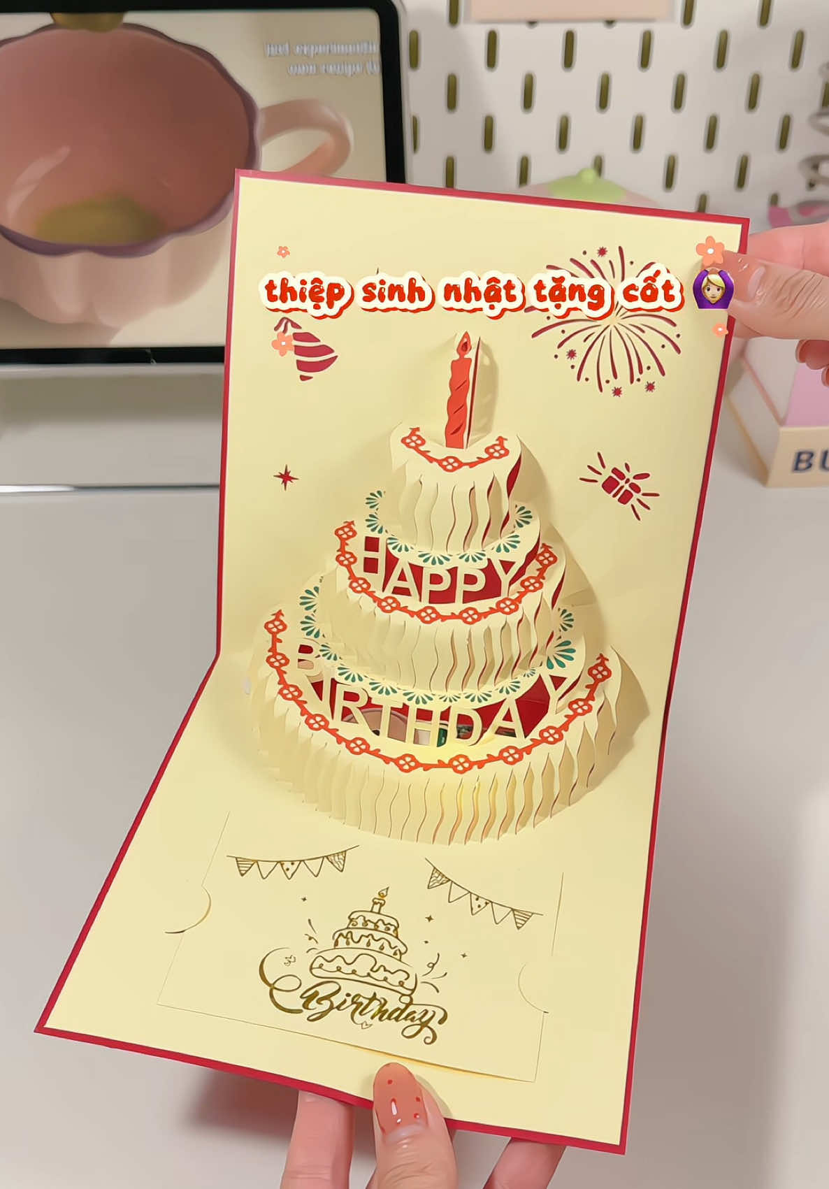 ê tag cốt liền zô cho tuii 🎂🧁 #thiepsinhnhat #thiepsinhnhatconhac #thiepsinhnhathandmade #muataitiktok #imbiene 