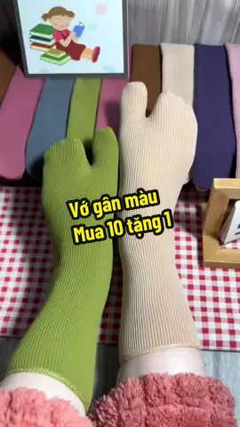 Vớ gân màu. Mua 10 tặng 1 #phukienchongnang #phukienukem #ukem #chongnang #Lannee 