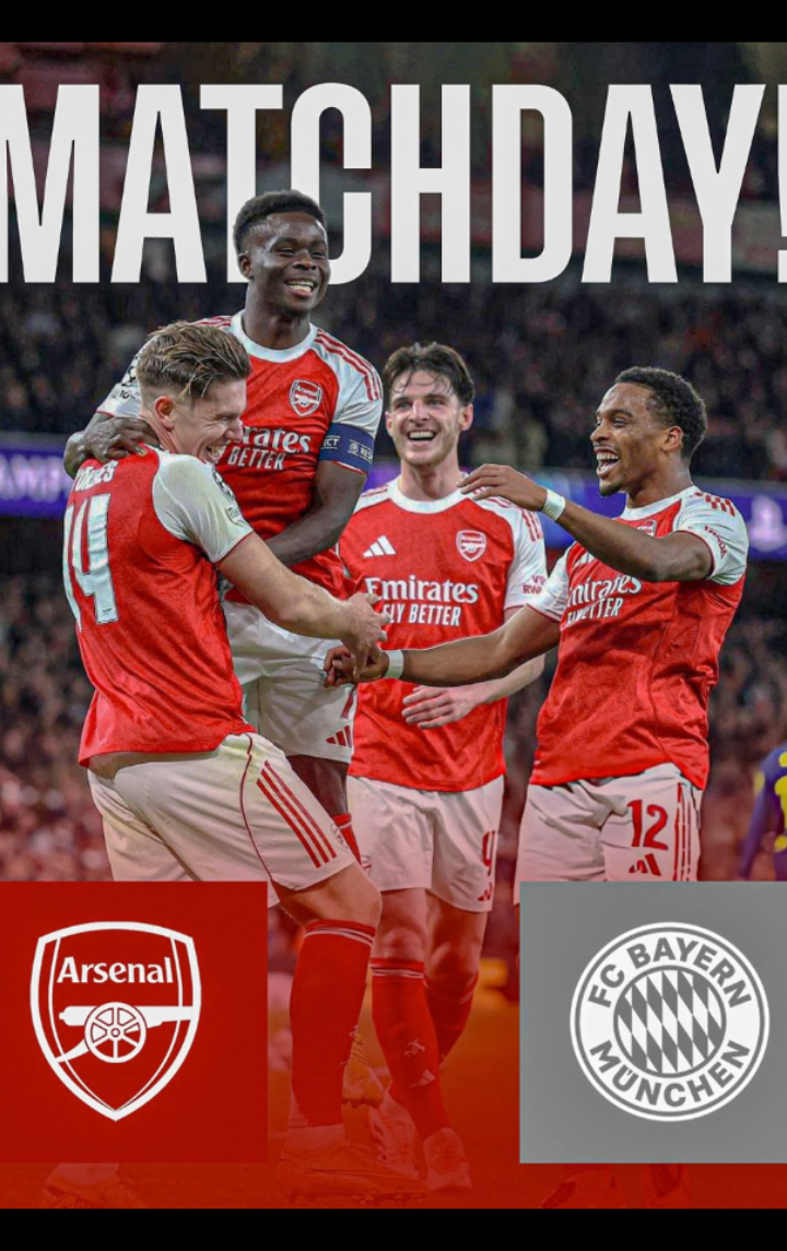 🏴󠁧󠁢󠁥󠁮󠁧󠁿 Arsenal have conceded only 6 goals in 12 Premier League games and are yet to concede in the Champions League this season.  🇩🇪 Bayern Munich have scored a combined 55 goals in the Bundesliga and the Champions League this season, averaging 3.6 goals per game.  Heavyweight clash. ⚔️Today's UEFA Champions League matches.  8:45pm | FC Copenhagen vs Kairat Almaty  8:45pm | Pafos FC vs Monaco  11pm| Arsenal vs Bayern Munich  11pm | Atletico Madrid vs Inter Milan  11pm | Liverpool vs PSV Eindhoven  11pm | Olympiacos vs Real Madrid  11pm | Sporting Lisbon vs Club Brugge  11pm | PSG vs Tottenham  The two BEST teams in Europe right now. Perfect records on both sides, but Arsenal remain the only team yet to concede. Another BIG night incoming for the Gunners. #COYG  #UCL 