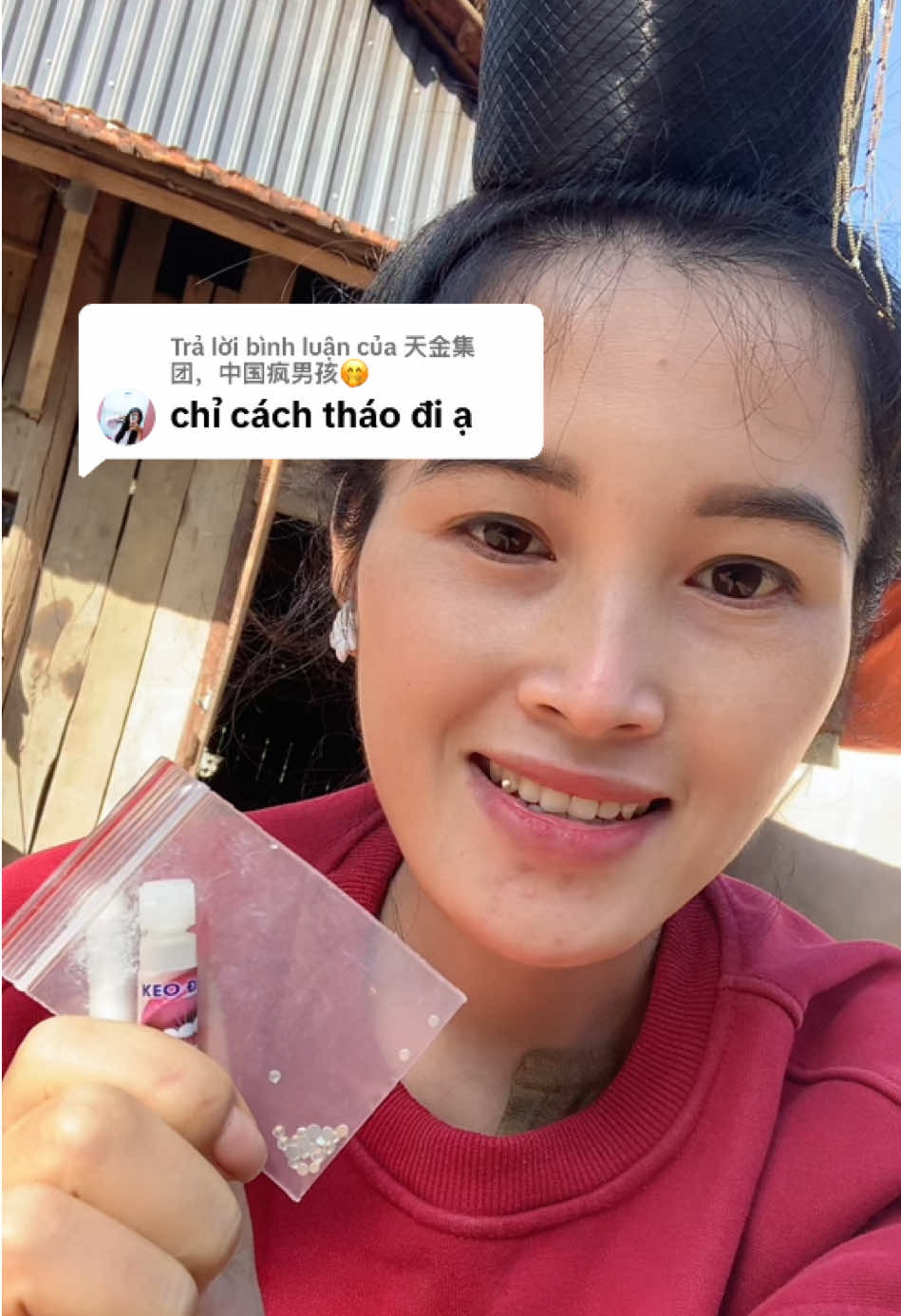 Trả lời @天金集团，中国疯男孩🤭 cách tháo đơn giản nha săn lẹ đi mấy bà ui #dadinhrangtainha #dadinhrangtainha #phuongphuong546 #phuongphuong546 