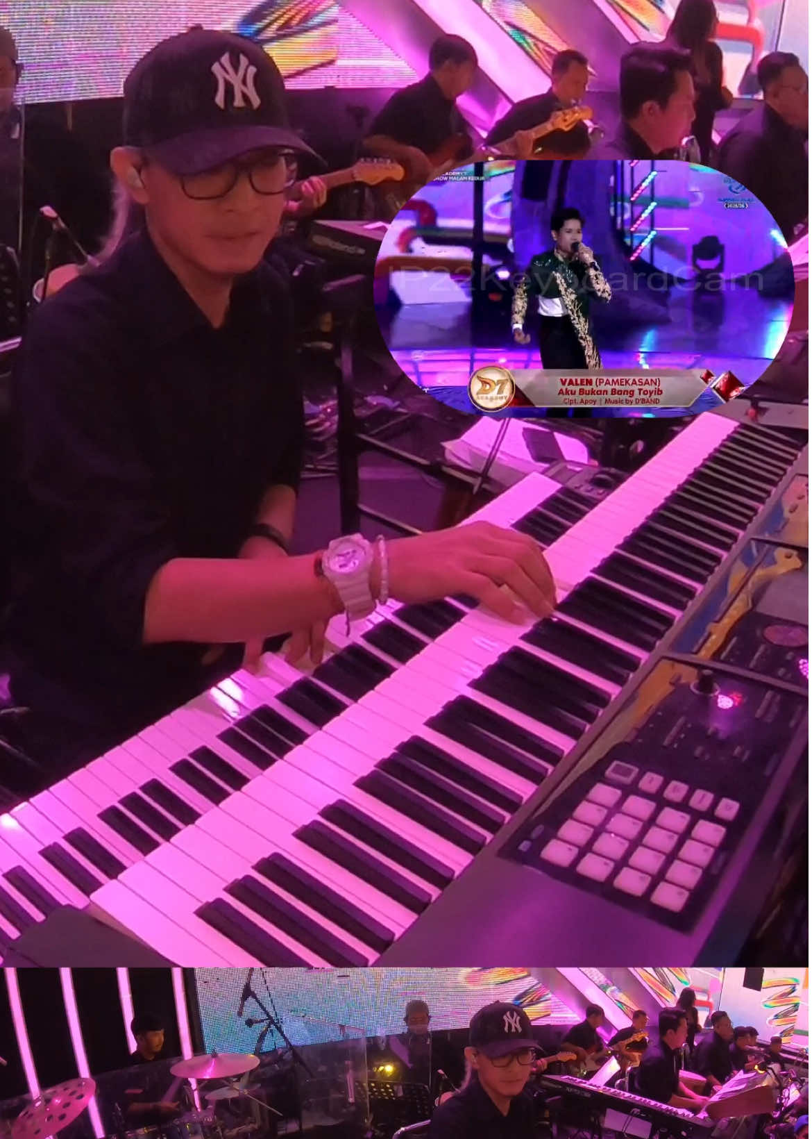 Keyboard Cam Aku Bukan Bang Toyib. Valen, Pamekasan. #ip22keyboardcam #dangdutacademy7 #fypシ゚viral🖤tiktok #fyp 