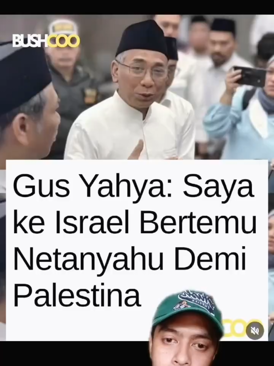 Ke israel kirain mau mondok #PBNU #NU #israel #palestine #reaction 