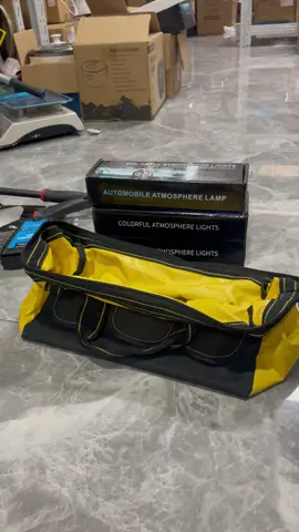 Multi-Function Tool Storage Bag Oxford Cloth Waterproof With Plastic Bottom#bag #storage #oxford #tools 