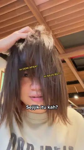 Kaya gapernah ketombean aja 😞 #pejuang #ketombe #rambut #nongkrong #promomakangajian 