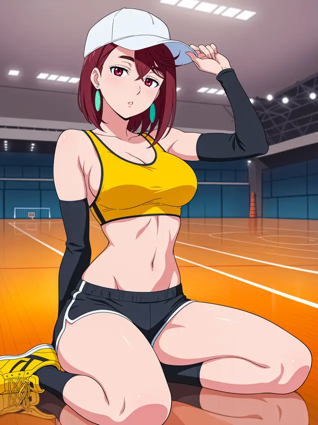 Momo Ayase in Gymnastics #momoayase #dandadan #Anime #animeedit #parati 