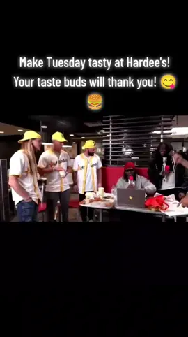 #hardeespartner  Hadees on 🔥 BOGO 3PC chicken tender deal available every Tuesday in the Hardee's app only