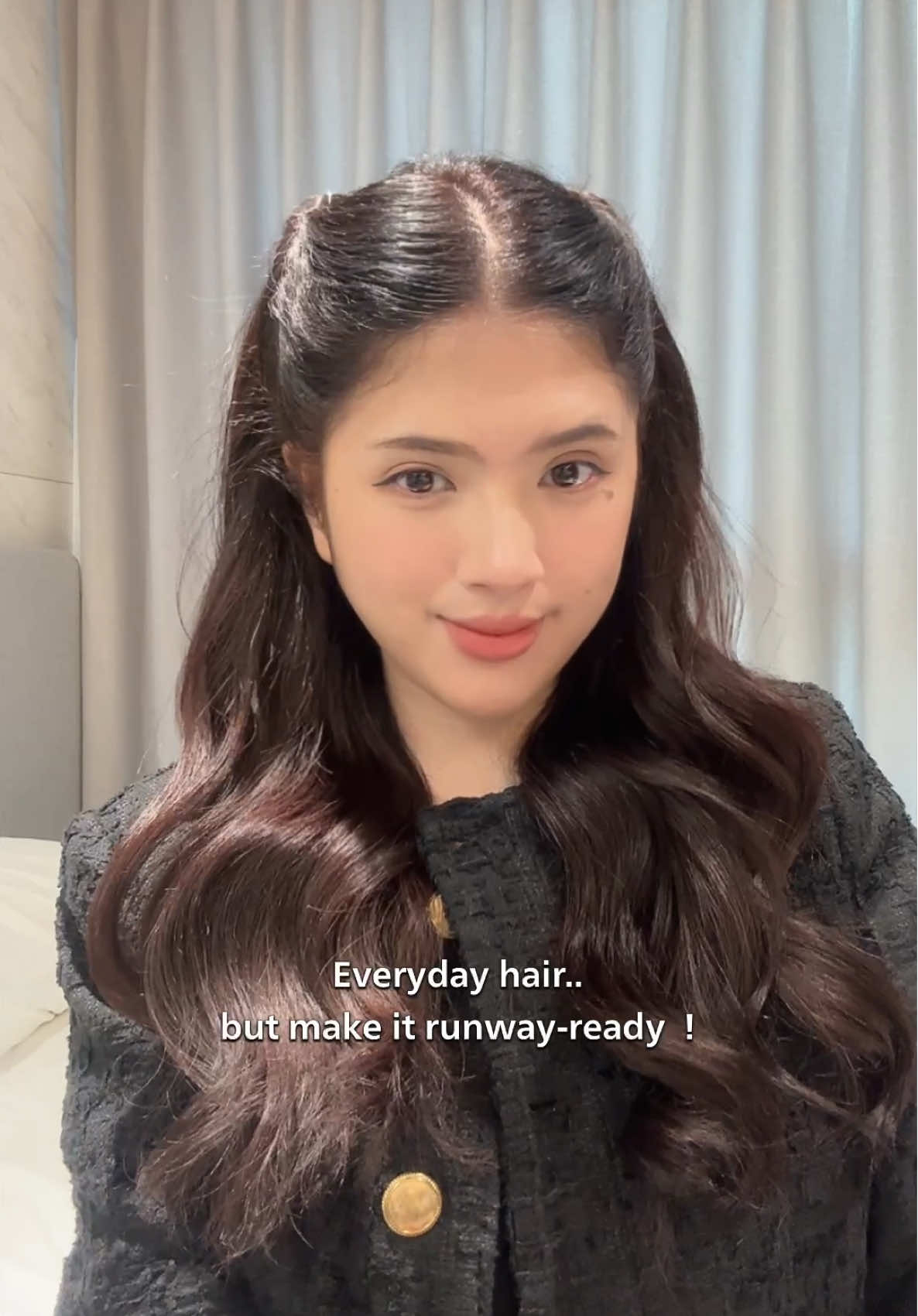 If we’re not doing runway-ready hair for daily life, then what are we doing 😌✨ #TRESemmeIndonesia #TRESemmeJFW2026 @TresemmeID 